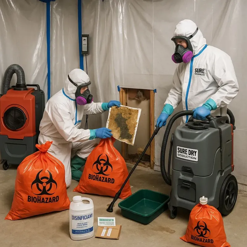 Contaminated Water Handling Protocols process in University Park, IL