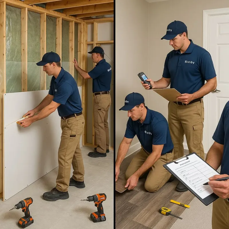 Repairs and Reconstruction process in University Park, IL